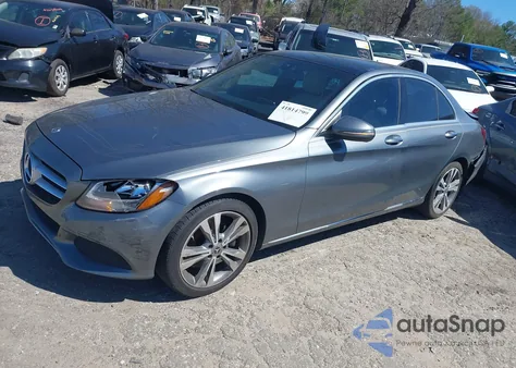 2018 Mercedes-Benz C 300 from USA, damaged, VIN 55SWF4JB7JU206028